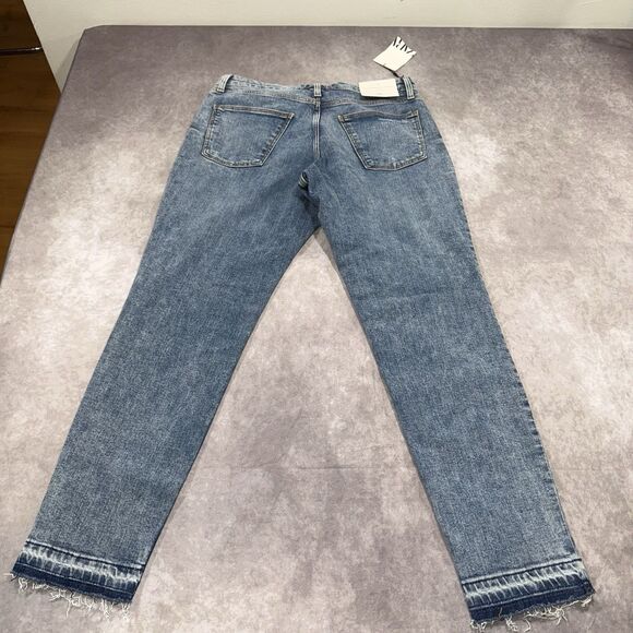 Zara Womens Skinny Fit Jeans Mid Rise Size 42 US 10 NWT - Picture 7 of 8